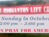 Road sign-Morganton signs for life 2019